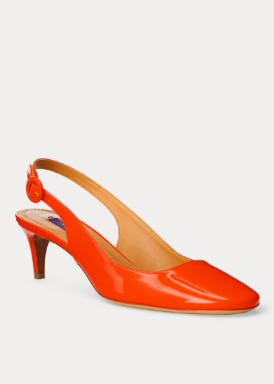 Ralph Lauren Ember Patent Pumps Dame Danmark (TCJPW7132)